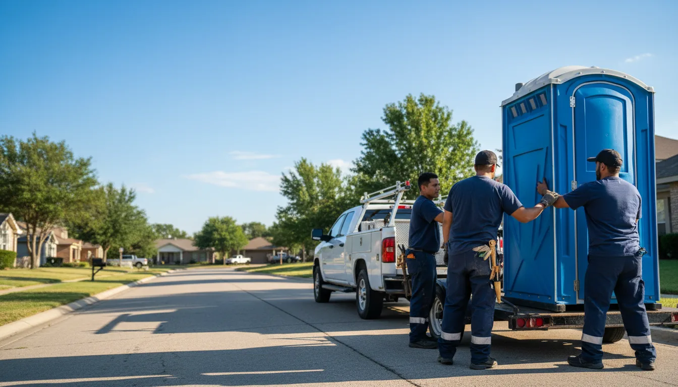 Portable Toilet Rental in Melbourne, IA near me